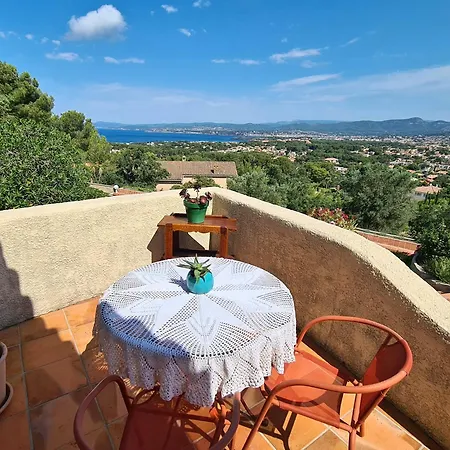 Couette-café M, D'hotes, Vue Mer, Sauna, Piscine A Six-fours *