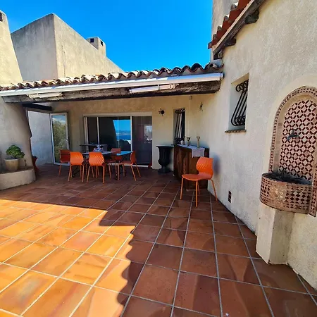 לינה וארוחת בוקר M, D'hotes, Vue Mer, Sauna, Piscine A Six-fours סיס-פור-לה-פלאז'